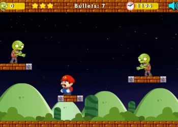 Gruby Mario Kontra Zombie zrzut ekranu gry