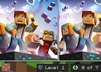 Temukan Perbedaannya: Minecraft tangkapan layar permainan