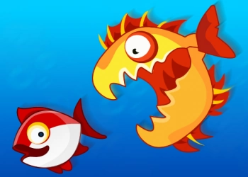 मछली खाओ बढ़ो मेगा खेल का स्क्रीनशॉट