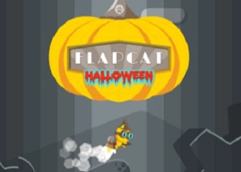 Flapcat Halloween skærmbillede af spillet