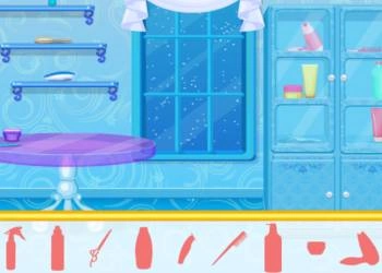 Frozen Juuksurisalong mängu ekraanipilt