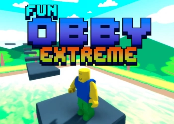 Zabawna Obby Extreme zrzut ekranu gry