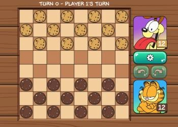 Garfield Checkers រូបថតអេក្រង់ហ្គេម