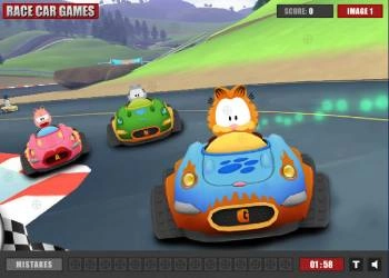 Λάστιχα Αυτοκινήτου Garfield Hidden στιγμιότυπο οθόνης παιχνιδιού