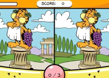 Garfield Zoek Het Verschil schermafbeelding van het spel