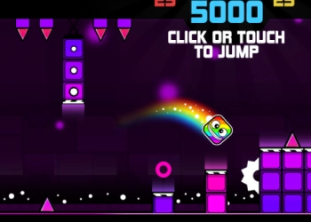 Geometry Dash: Mundo De Neón 2 captura de pantalla del juego