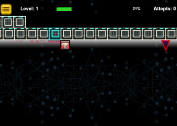Świat Neonowej Kreski Geometrycznej zrzut ekranu gry