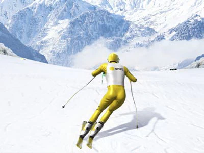Gp Ski Slalom o'yin skrinshoti