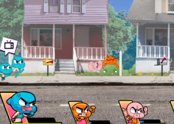 Gumball-Fernbedienung Fu Spiel-Screenshot