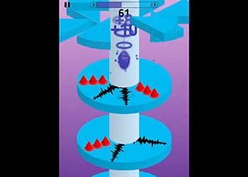 Queda Da Hélice captura de tela do jogo