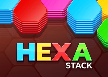 Hexa Stack captura de tela do jogo
