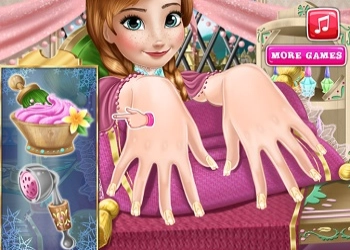 Ice Princess Nail Spa game screenshot