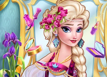 Ice Queen Elsa Art Deco Couture screenshot del gioco