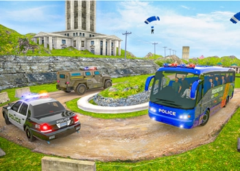 Jail Prison Van Police Game game screenshot