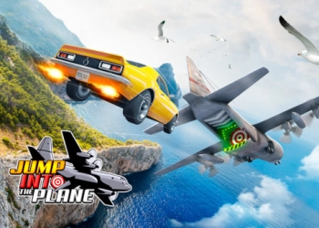 Jump In To The Plane game screenshot