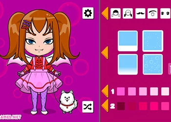 Kawaii Chibi Avatar Maker snímek obrazovky hry