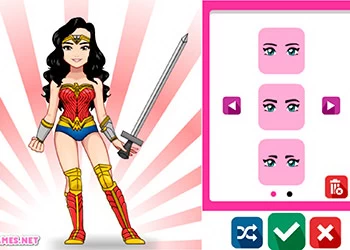 Kawaii Superhero Avatar Maker скріншот гри