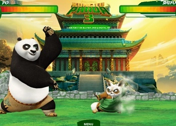 Kung Fu Panda 3: Den Vrede Kamp skærmbillede af spillet