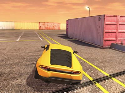 Lamborghini Triivisimulaator mängu ekraanipilt