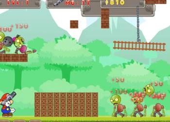Mario Et Les Zombies capture d'écran du jeu