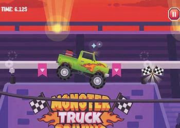 Monster Trucki Juhtimine mängu ekraanipilt