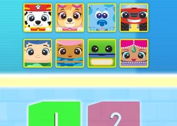 Nick Jr Block Star Sfida screenshot del gioco