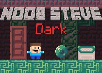 Noob Steve Dark στιγμιότυπο οθόνης παιχνιδιού