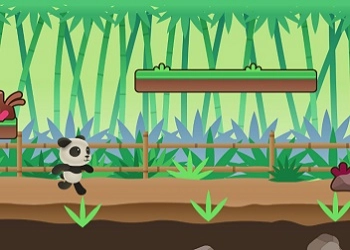 Panda Corriendo captura de pantalla del juego