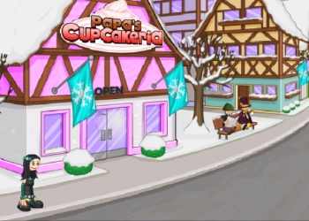 Papa's Cupcakeria game screenshot