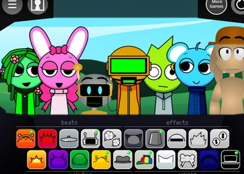 Parodybox But Sprunki Cool game screenshot