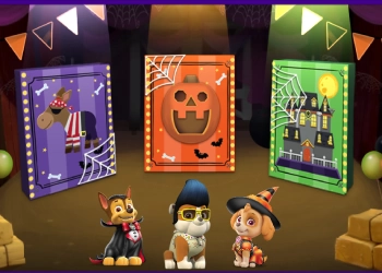 Щенячий Патруль: Вечеринка-Головоломка На Хэллоуин скриншот игры