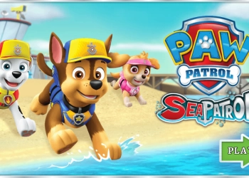 Paw Patrol: Søpatrulje skærmbillede af spillet