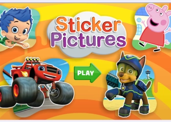 Paw Patrol: Sticker Зураг тоглоомын дэлгэцийн агшин