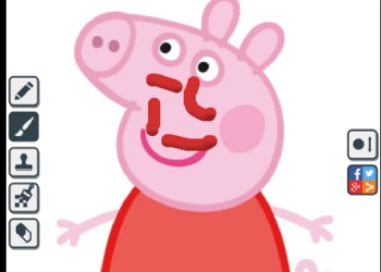 Peppa Malac Rajz játék képernyőképe