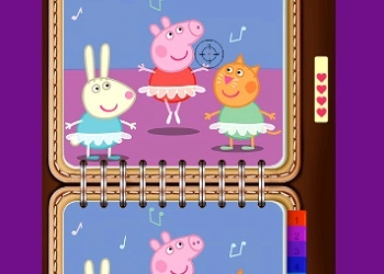 Peppa Pig Znajdź Różnice zrzut ekranu gry