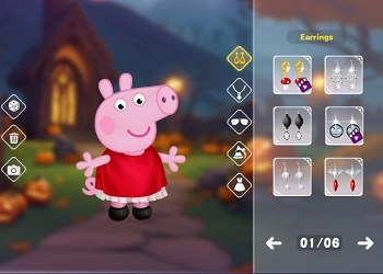 Bữa Tiệc Halloween Của Peppa Pig ảnh chụp màn hình trò chơi