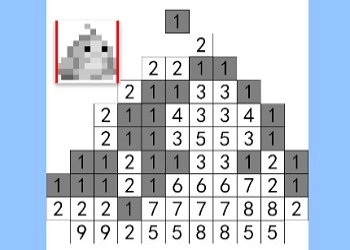 Pixelihauskuus - Väritä numerolla pelin kuvakaappaus