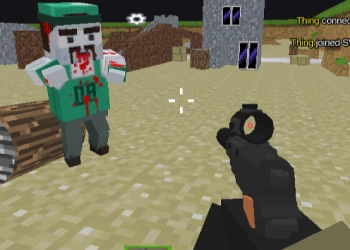 Pixel Wars Apocalypse Zombie ພາບຫນ້າຈໍເກມ