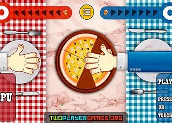 Pizza Challenge skærmbillede af spillet