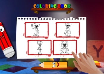 Livro De Colorir Poppy Playtime captura de tela do jogo