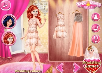 Prinzessin Pink Und Gold Hochzeit Spiel-Screenshot