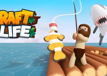 Raft Life pelin kuvakaappaus