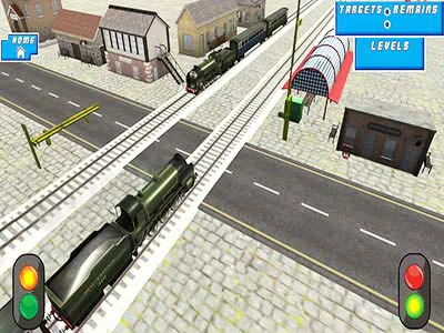Spoorwegovergang Mania Spel schermafbeelding van het spel