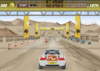 Rally Auto Held schermafbeelding van het spel