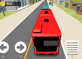 Simulador de Ônibus Real 3D captura de tela do jogo