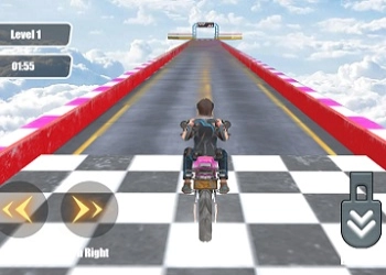 Echtes Moto-Stunt-Racing 3D Spiel-Screenshot