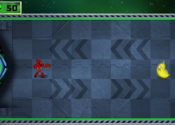 Roboti Versus Mimozemšťané snímek obrazovky hry