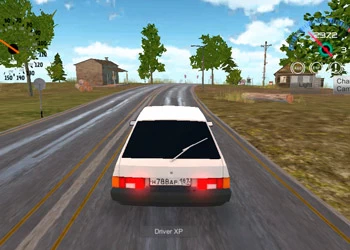 سائق سيارة روسي لقطة شاشة اللعبة