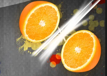 Φρούτο Σαμουράι στιγμιότυπο οθόνης παιχνιδιού
