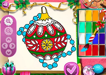 Santa Christmas Coloring game screenshot